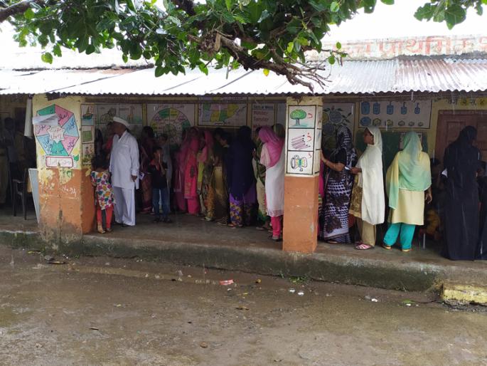 In Danapur, 65 percent voting was done | दानापूर येथे झाले ६५ टक्के मतदान In Danapur, 65 percent voting was done | दानापूर येथे झाले ६५ टक्के मतदान