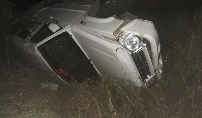 Accident on 'DYSPs' vehicle | ‘डीवायएसपीं’च्या वाहनाला अपघात