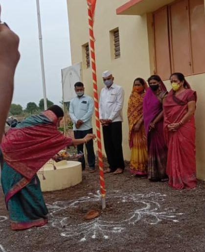 Old Shemli Shivrajyabhishek Day celebrated | जुनी शेमळी शिवराज्याभिषेक दिन साजरा