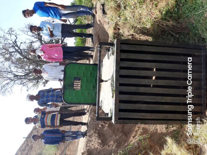 Re-arrival of leopard in Padgan Shivar of Munjwad | मुंजवाडच्या पाडगण शिवरात बिबट्याचे पुन्हा आगमन