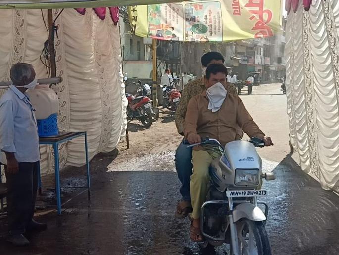Construction of Sanitizer Chamber from Jamner Municipality | जामनेर पालिकेकडून सॅनिटायझर चेंबरची उभारणी Construction of Sanitizer Chamber from Jamner Municipality | जामनेर पालिकेकडून सॅनिटायझर चेंबरची उभारणी