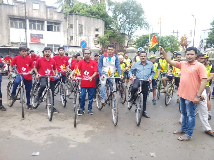 Nature of Nature Foundation | सांगलीतून पंढरपूरला निघाले १०० सायकलस्वार Nature of Nature Foundation | सांगलीतून पंढरपूरला निघाले १०० सायकलस्वार