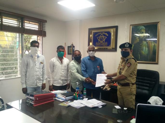Statement of the Prahar Association to the Inspector General of Police | प्रहार संघटनेचे पोलीस महानिरीक्षकांना निवेदन Statement of the Prahar Association to the Inspector General of Police | प्रहार संघटनेचे पोलीस महानिरीक्षकांना निवेदन