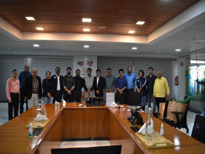 IAS Probationers in Metro Bhavan; Interaction with the authorities | आयएएस प्रोबेशनर्स मेट्रो भवनात; अधिकाऱ्यांशी साधला संवाद IAS Probationers in Metro Bhavan; Interaction with the authorities | आयएएस प्रोबेशनर्स मेट्रो भवनात; अधिकाऱ्यांशी साधला संवाद