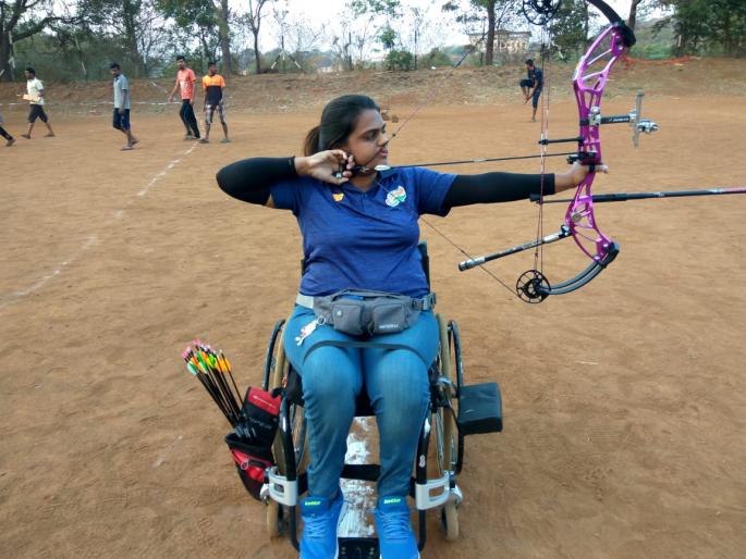 The goal of getting 'Gold' for the country: Mithali Gaikwad; Archery practice at Shivaji University | देशासाठी ‘गोल्ड’ मिळविण्याचेच ध्येय : मिताली गायकवाड; शिवाजी विद्यापीठात तिरंदाजीचा सराव The goal of getting 'Gold' for the country: Mithali Gaikwad; Archery practice at Shivaji University | देशासाठी ‘गोल्ड’ मिळविण्याचेच ध्येय : मिताली गायकवाड; शिवाजी विद्यापीठात तिरंदाजीचा सराव