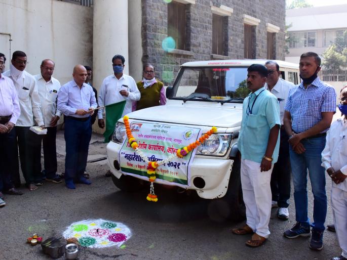 Maharashim Rath will run in 17 villages of the district | जिल्ह्यातील १७ गावांत धावणार महारेशीम रथ Maharashim Rath will run in 17 villages of the district | जिल्ह्यातील १७ गावांत धावणार महारेशीम रथ