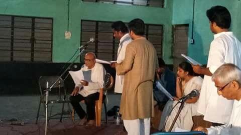 Responding to the adaptation of the Mahadevbhai play | महादेवभाई नाटकाच्या अभिवाचनाला प्रतिसाद Responding to the adaptation of the Mahadevbhai play | महादेवभाई नाटकाच्या अभिवाचनाला प्रतिसाद
