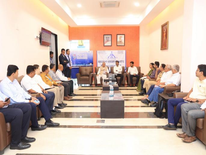 Kolhapur Airport Land Acquisition Process Urgently, Road Widening says MP Shahu Chhatrapati  | कोल्हापूर विमानतळाच्या धावपट्टी विस्तारीकरणासाठी भूसंपादनाची प्रक्रिया तातडीने राबवा, रस्त्यांचे रुंदीकरण करा - शाहू छत्रपती Kolhapur Airport Land Acquisition Process Urgently, Road Widening says MP Shahu Chhatrapati  | कोल्हापूर विमानतळाच्या धावपट्टी विस्तारीकरणासाठी भूसंपादनाची प्रक्रिया तातडीने राबवा, रस्त्यांचे रुंदीकरण करा - शाहू छत्रपती