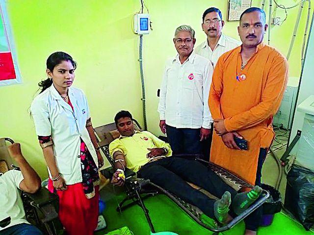 A collection of 26,540 blood-piles on one day | एकाच दिवशी २६,५४० रक्तपिशव्यांचे संकलन A collection of 26,540 blood-piles on one day | एकाच दिवशी २६,५४० रक्तपिशव्यांचे संकलन