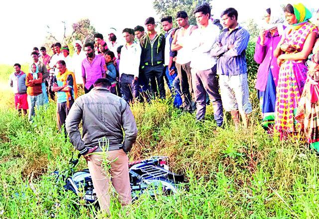 Suspicious death of the youth in an accident | अपघातात तरूणाचा संशयास्पद मृत्यू Suspicious death of the youth in an accident | अपघातात तरूणाचा संशयास्पद मृत्यू