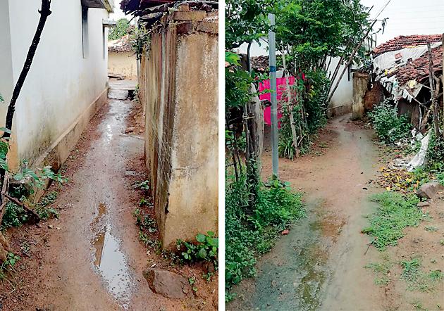 Lack of amenities in the downtrodden | दलित वस्तीत सोयींचा अभाव Lack of amenities in the downtrodden | दलित वस्तीत सोयींचा अभाव