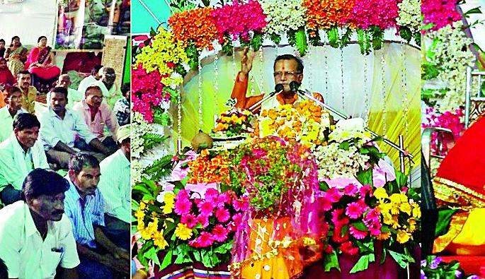 Gadchiroli city went out of the temple | भक्तीरसात न्हाऊन निघाले गडचिरोली शहर Gadchiroli city went out of the temple | भक्तीरसात न्हाऊन निघाले गडचिरोली शहर