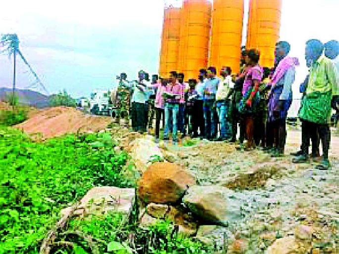 Land acquisition for Medigudda project | मेडिगड्डा प्रकल्पासाठी जबरीने जमिनीचे अधिग्रहण