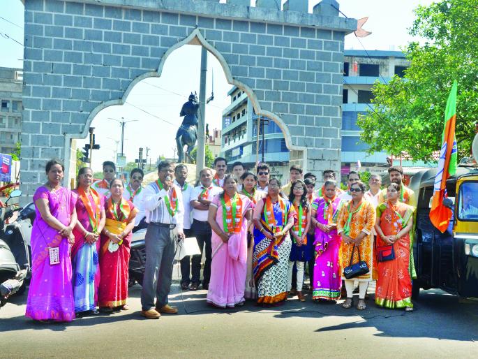 BJP government support in Ratnagiri in support of Modi government decision | मोदी सरकार निर्णयाबाबत रत्नागिरीत भाजपची समर्थन फेरी BJP government support in Ratnagiri in support of Modi government decision | मोदी सरकार निर्णयाबाबत रत्नागिरीत भाजपची समर्थन फेरी