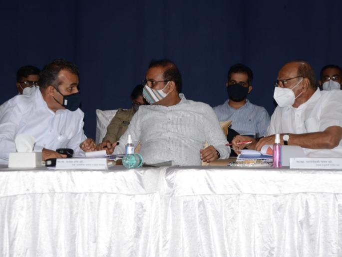 Ask sugar millers to set up Kovid Hospital: Sharad Pawar | साखर कारखानदारांना कोविड हॉस्पिटल उभारायला सांगा : शरद पवार Ask sugar millers to set up Kovid Hospital: Sharad Pawar | साखर कारखानदारांना कोविड हॉस्पिटल उभारायला सांगा : शरद पवार