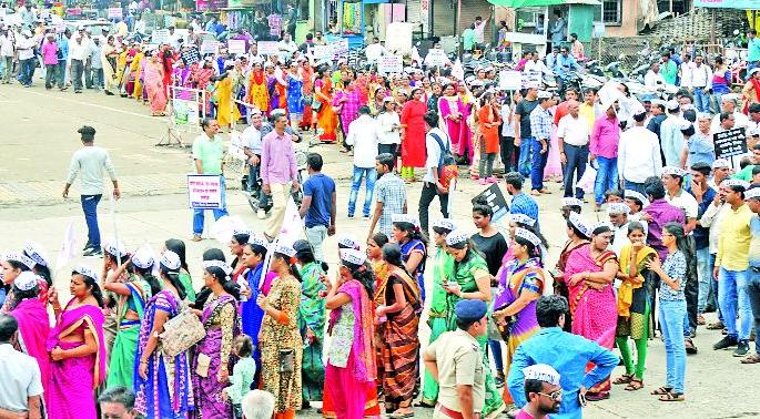 Yavatmal city burned by protests | आंदोलनांनी दणाणले यवतमाळ शहर