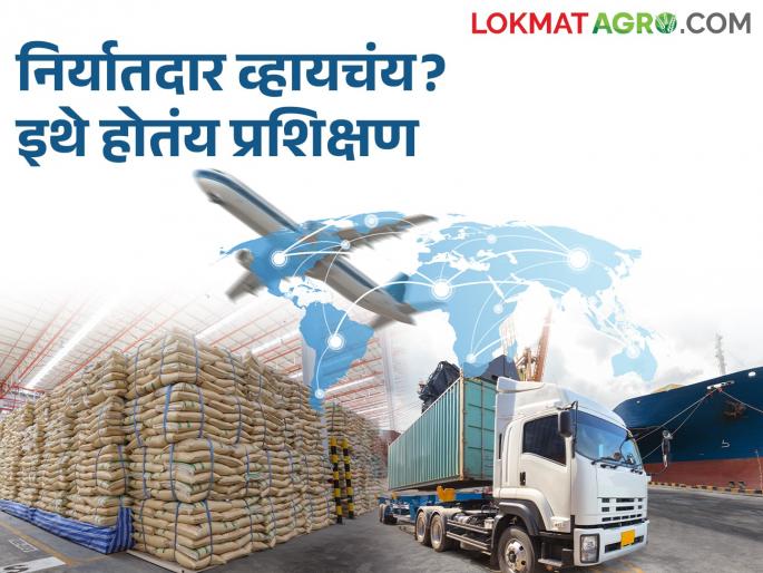 Want to export your own grown agricultural produce Training is happening here | स्वतः पिकवलेला कृषीमाल निर्यात करायचाय? इथे होतंय प्रशिक्षण Want to export your own grown agricultural produce Training is happening here | स्वतः पिकवलेला कृषीमाल निर्यात करायचाय? इथे होतंय प्रशिक्षण