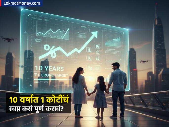 SIP Calculator Want to fulfill your dream of a fund of Rs 1 crore in 10 years Know how much SIP you will have to do every month | १० वर्षात १ कोटींच्या निधीचं स्वप्न पूर्ण करायचंय? जाणून घ्या दर महिन्याला किती करावी लागेल SIP SIP Calculator Want to fulfill your dream of a fund of Rs 1 crore in 10 years Know how much SIP you will have to do every month | १० वर्षात १ कोटींच्या निधीचं स्वप्न पूर्ण करायचंय? जाणून घ्या दर महिन्याला किती करावी लागेल SIP