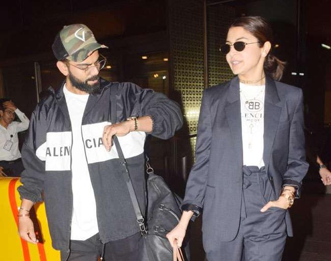 Virat Kohli's watch will be astonishing if you look at gold and diamonds | विराट कोहलीच्या घड्याळात सोनं आणि हिरे, किंमत पाहाल तर हैराण व्हाल...