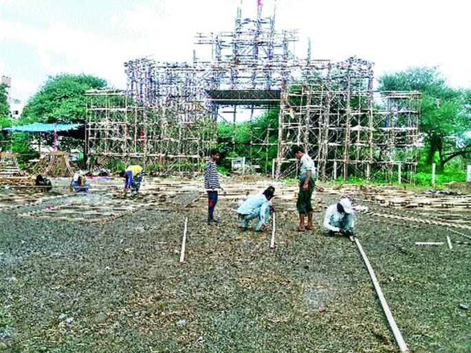 Ganesh mandals suffered financially because of no election | निवडणूक नसल्याने गणेश मंडळांना आर्थिक फटका Ganesh mandals suffered financially because of no election | निवडणूक नसल्याने गणेश मंडळांना आर्थिक फटका