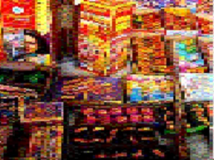 Impressions on crackers in two places in Beed | बीडमध्ये दोन ठिकाणी फटाका स्टॉलवर छापे