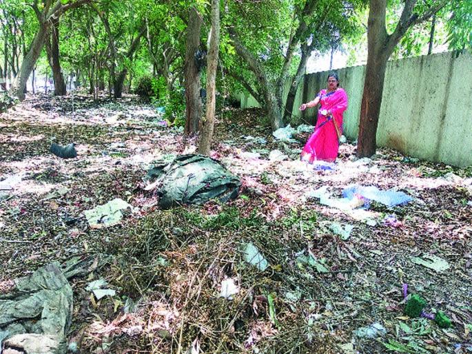  Govindnagar jogging track drought | गोविंदनगर  जॉगिंग ट्रॅकची दुरवस्था