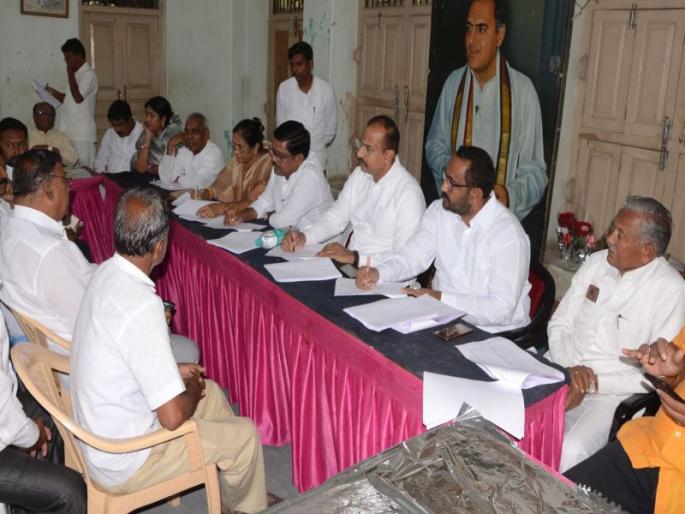 Dhule Zilla Parishad, Panchayat Samiti elections | धुळे जिल्हा परिषद, पंचायत समिती निवडणुकीसाठी कॉँग्रेसतर्फे ५४३ इच्छुकांनी दिल्या मुलाखती