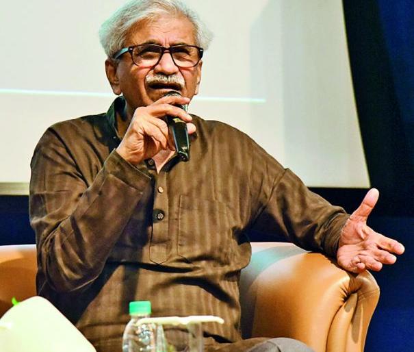 Gandhi is not complete without Ambedkar; Jabbar Patel | आंबेडकरांशिवाय गांधी पूर्ण होत नाही; जब्बार पटेल Gandhi is not complete without Ambedkar; Jabbar Patel | आंबेडकरांशिवाय गांधी पूर्ण होत नाही; जब्बार पटेल