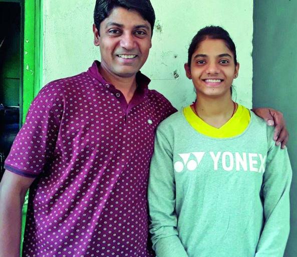 Historical! Nagpur's badminton player Vaishnavi Bhale in the Indian team | ऐतिहासिक! नागपूरची बॅडमिंटनपटू वैष्णवी भाले भारतीय संघात