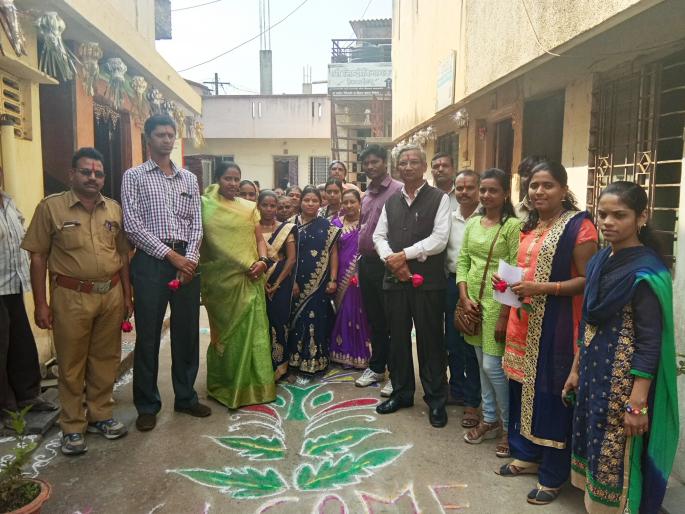 Kolhapur: Responsibility for cleanliness is the responsibility of all: Bachulkar, Bhumi Pujan of drainage line, 125th toilets inauguration | कोल्हापूर :  स्वच्छता ही सर्वांची जबाबदारी : बाचूळकर, ड्रेनेज लाईनचे भूमिपूजन, १२५ व्या शौचालयाचे उद्घाटन