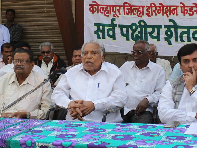 Kolhapur: Land on the road to understand the final fight, senior leader N. D. Appeal to Patil | कोल्हापूर : अंतिम लढा समजून रस्त्यावर उतरा, ज्येष्ठ नेते एन. डी. पाटील यांचे आवाहन