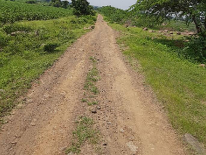 Villagers suffer due to delay in Kalwade road work | कलवाडे रस्त्याचे काम रखडल्याने ग्रामस्थ त्रस्त Villagers suffer due to delay in Kalwade road work | कलवाडे रस्त्याचे काम रखडल्याने ग्रामस्थ त्रस्त