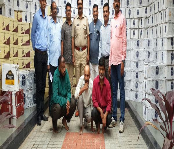 28 lakhs of liquor seized | २८ लाखांचा मद्यसाठा जप्त
