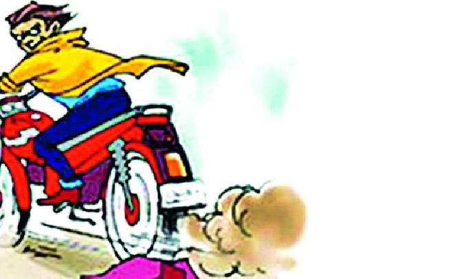 Thane police steal a bike | ठाण्यातून पोलिसाचीच दुचाकी चोरली Thane police steal a bike | ठाण्यातून पोलिसाचीच दुचाकी चोरली