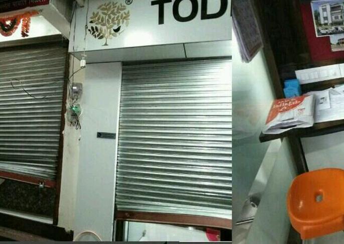 In Ashti Taluka, 14 shops were destroyed on one night; Theft in the temple also | आष्टी तालुक्यात एकाच रात्री १४ दुकाने फोडली; मंदिरातही चोरी In Ashti Taluka, 14 shops were destroyed on one night; Theft in the temple also | आष्टी तालुक्यात एकाच रात्री १४ दुकाने फोडली; मंदिरातही चोरी