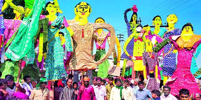 Dighori has been in the tradition of Marbati for over 111 years | दिघोरी येथे १११ वर्षांपासून मारबतची परंपरा कायम