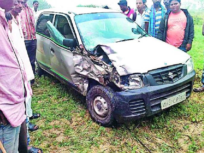 Gramsevak injured in vehicle crash | वाहनाच्या धडकेत ग्रामसेवक जखमी