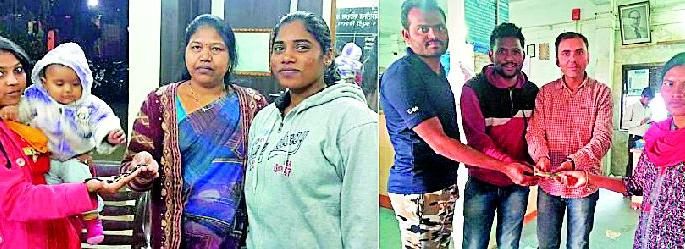 Ideally honesty shown by the police officer and the teacher | पोलीस अधिकारी व शिक्षिकेने दाखविला आदर्शवत प्रामाणिकपणा Ideally honesty shown by the police officer and the teacher | पोलीस अधिकारी व शिक्षिकेने दाखविला आदर्शवत प्रामाणिकपणा