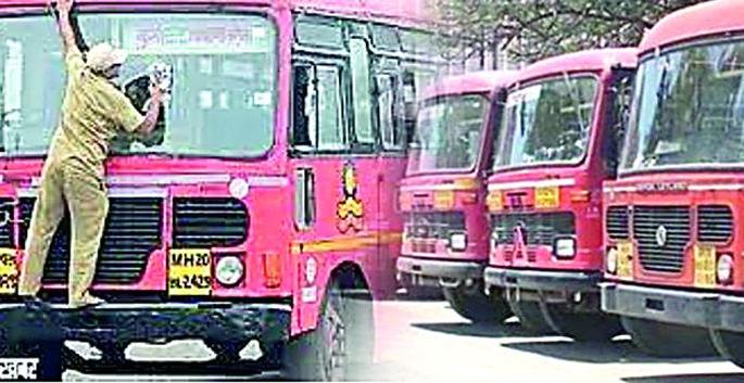 Protesting ST workers protest against Transport Minister's call | परिवहन मंत्र्यांच्या आवाहनाला आंदाेलनकर्त्या एसटी कर्मचाऱ्यांचा ठेंगा Protesting ST workers protest against Transport Minister's call | परिवहन मंत्र्यांच्या आवाहनाला आंदाेलनकर्त्या एसटी कर्मचाऱ्यांचा ठेंगा