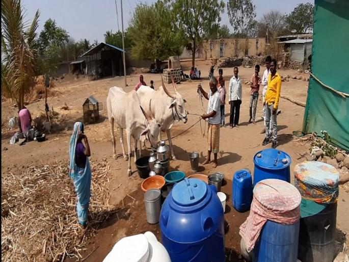 Pagirwadi says, the tanker is dead | टँकर गेले कुण्या गावा ? पागीरवाडी म्हणते, टँकर अवतरतो अवकाळी Pagirwadi says, the tanker is dead | टँकर गेले कुण्या गावा ? पागीरवाडी म्हणते, टँकर अवतरतो अवकाळी