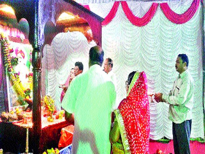 Manmad: Dnyaneshwar Mauli Sanjivan Samadhi ceremony is a new paradigm. | मनमाड : ज्ञानेश्वर माउली संजीवन समाधी सोहळा अवतरली प्रतिआळंदी! Manmad: Dnyaneshwar Mauli Sanjivan Samadhi ceremony is a new paradigm. | मनमाड : ज्ञानेश्वर माउली संजीवन समाधी सोहळा अवतरली प्रतिआळंदी!