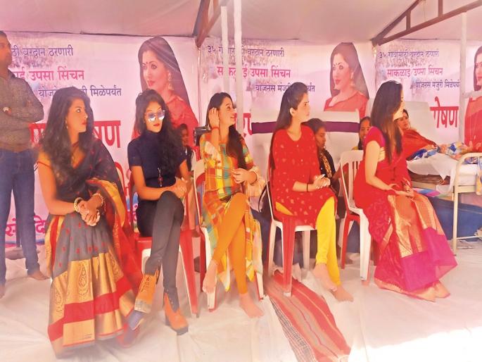 Sakalai Water Scheme: Third day of fasting of Dipali Sayyad, not support government | साकळाई पाणी योजना : दीपाली सय्यद यांच्या उपोषणाचा तिसरा दिवस, अद्याप शासनस्तरावरून दखल नाही Sakalai Water Scheme: Third day of fasting of Dipali Sayyad, not support government | साकळाई पाणी योजना : दीपाली सय्यद यांच्या उपोषणाचा तिसरा दिवस, अद्याप शासनस्तरावरून दखल नाही