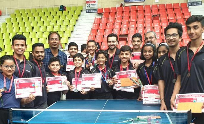 Nashik dominates the table tennis tournament | टेबल टेनिस स्पर्धेत नाशिकचा दबदबा