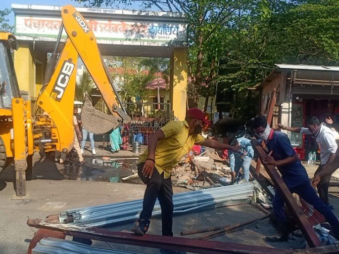 Corporators do not interfere in removing encroachments | अतिक्रमण हटविताना नगरसेवकांचा हस्तक्षेप नाही Corporators do not interfere in removing encroachments | अतिक्रमण हटविताना नगरसेवकांचा हस्तक्षेप नाही