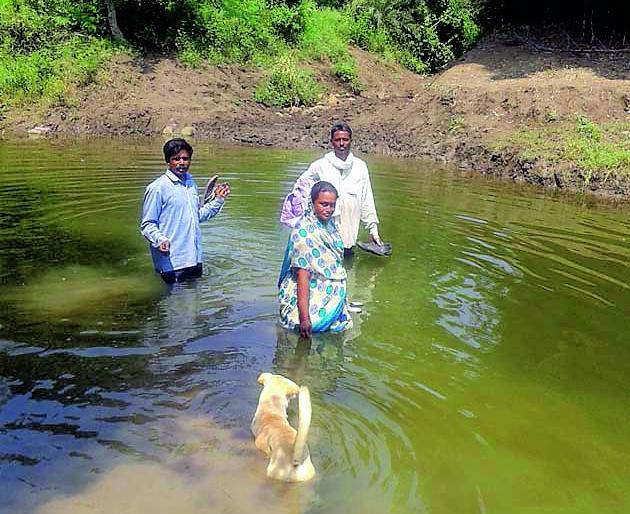 Farmers are not able to walk on foot; | शेतकºयांना पायी चालणे कठीण : जीव धोक्यात टाकून जावे लागते शेतात Farmers are not able to walk on foot; | शेतकºयांना पायी चालणे कठीण : जीव धोक्यात टाकून जावे लागते शेतात