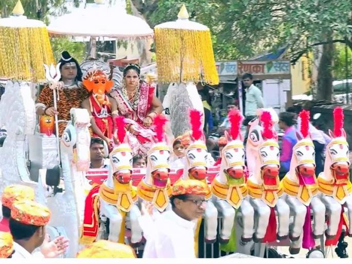 Mahesh celebrates in Navami Sublimation | महेश नवमी उत्साहात साजरी Mahesh celebrates in Navami Sublimation | महेश नवमी उत्साहात साजरी