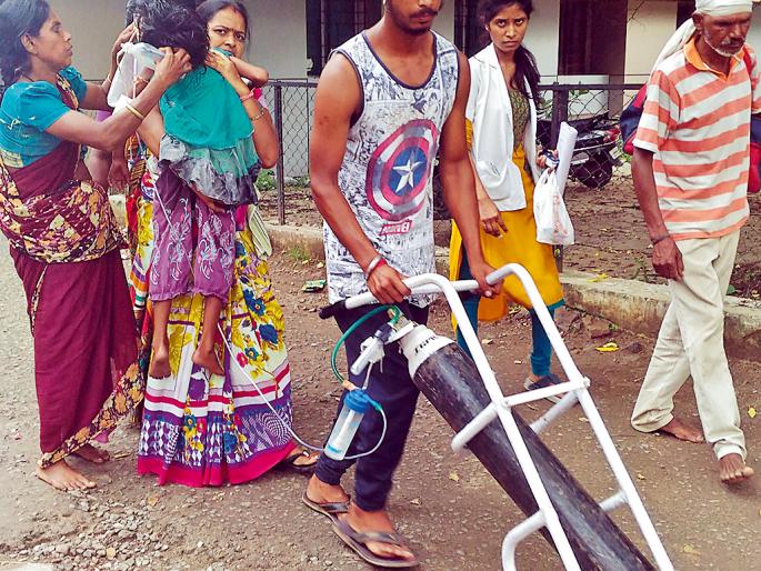 Mother's tragedy for the girl's breath | मुलीच्या श्वासासाठी आईची धडपड Mother's tragedy for the girl's breath | मुलीच्या श्वासासाठी आईची धडपड