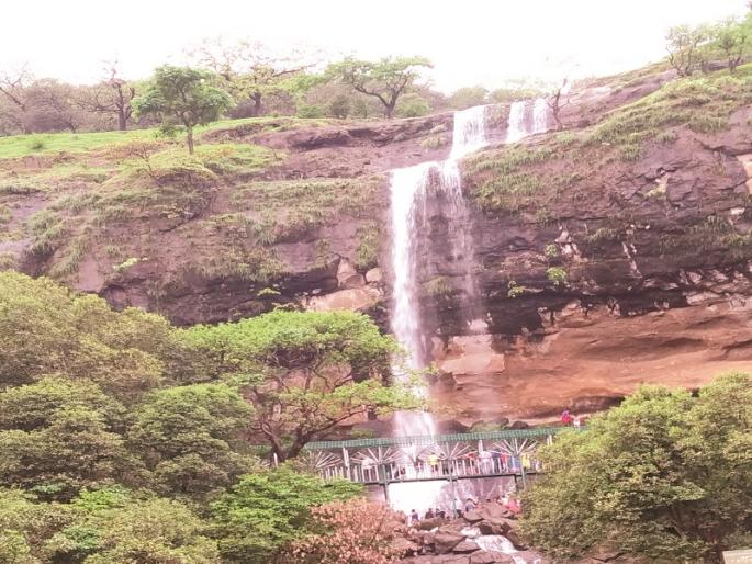 Tourist 'Weekend' in Bhandara : Waterfalls Attractions | भंडारद-यात पर्यटकांचा ‘विकेंड’ : फेसाळते धबधबे, फॉलचे आकर्षण Tourist 'Weekend' in Bhandara : Waterfalls Attractions | भंडारद-यात पर्यटकांचा ‘विकेंड’ : फेसाळते धबधबे, फॉलचे आकर्षण
