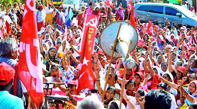 Jail Bharte of Anganwadi Women | अंगणवाडी महिलांचे जेलभरो