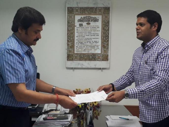 Sindhudurg: Disclosure to Talathi, Nominal Secretary | सिंधुदुर्ग : नकारार्थी एनओसीमुळे बदलीपात्र तलाठी अस्वस्थ, डावखरे यांचे सचिवांना निवेदन